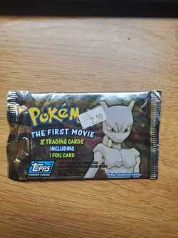 Topps Pokemon The Movie Trading Card Pack 41116307522 - Image 1