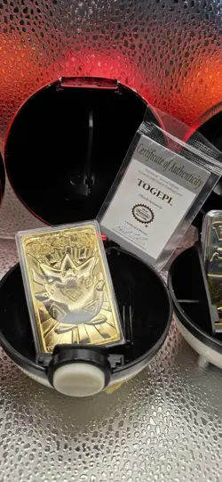 1999 Burger King Pokemon 23K Gold Plated Card Complete Set w Pokeballs & COA - Image 3