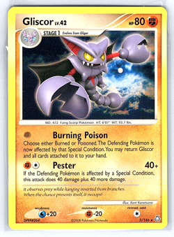 Gliscor 5/146 Legends Awakened NM or LP Pokemon Card - Image 1