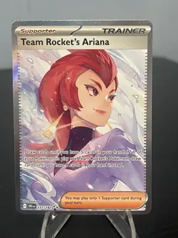 Team Rockets Ariana Holo Card Destined Rivals Series 237/182 - Image 1