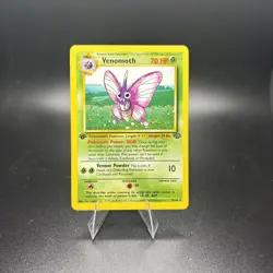 Venomoth - 29/64 - Pokemon Jungle 1st Edition Rare Card WOTC NM Near Mint -c - Image 1