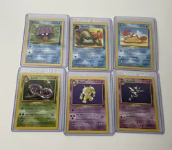(34) Pokemon Non Holo Pokemon Card Lot - Fossil Wizards Of The Coast - LP (1999) - Image 3