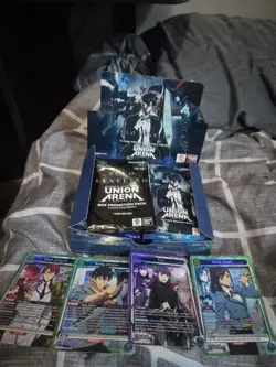 Solo Leveling Union Arena Bulk And SR Cards With Box Promotional Pack - Image 1