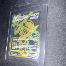 Rayquaza VMAX Secret Rare TG29/TG30 Silver Tempest Holo 320 HP Pokemon TCG Card - Image 1