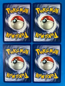 Zubat 4 Card LOT- Fossil 57/62- Rocket 70/82 Delta Species 88/113 Vtg Pokemon - Image 2