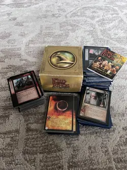 Lord of the Rings Trading Card Game – 250+ Card Lot - Image 1