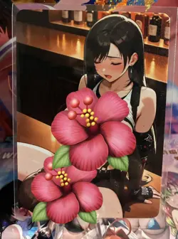Matte Beautiful Waifu Handmade Card Goddess Story CCG Anime Double Sided - Image 1