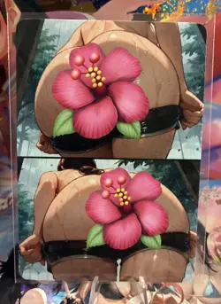 Matte Beautiful Waifu Handmade Card Goddess Story CCG Anime Double Sided - Image 2