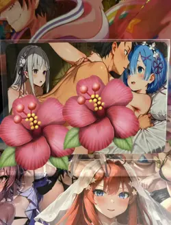 Matte Beautiful Waifu Handmade Card Goddess Story CCG Anime Double Sided - Image 2