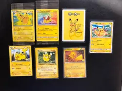 Pikachu Pokemon Card Lot, Promo, Sealed - Image 1