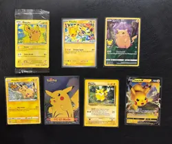 Pikachu Pokemon Card Lot, Promo, Sealed - Image 1