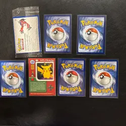 Pikachu Pokemon Card Lot, Promo, Sealed - Image 2