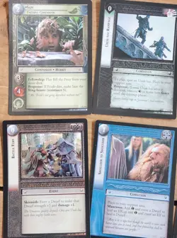 The Lord of the Rings Trading Cards Game Series 1, 2 and 4 (43 loose cards) - Image 5