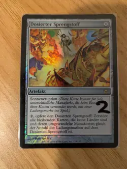 MtG *FOIL* Engineered Explosives from Fifth Dawn, German, LP - Image 3