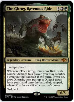 The Gitrog, Ravenous Ride M Outlaws of Thunder Junction 206 NM - Image 1