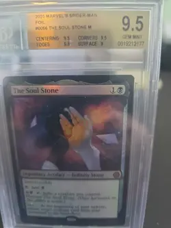Magic the Gathering Spider-Man 2025 The Soul Stone Foil #0066 BGS 9.5 Gem Mint - Image 3