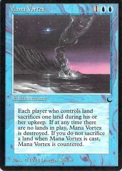 MTG - Mana Vortex - The Dark (unplayed, near mint) - Image 1