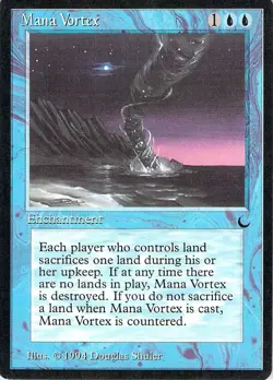MTG - Mana Vortex - The Dark (unplayed, near mint) - Image 3