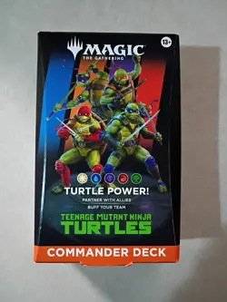 NEW! Magic The Gathering Teenage Mutant Ninja Turtles Commander Deck MTG SEALED! - Image 1