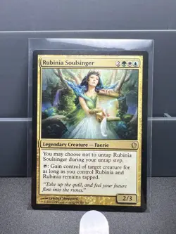 MTG Magic the Gathering Budget Commander EDH Rubinia Soulsinger (Faerie Tribal) - Image 1