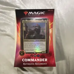 Magic: The Gathering Commander Ruthless Regiment Exclusive Deck Jirina Kudro - Image 1