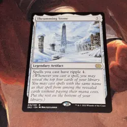 Thrumming Stone X1 Mtg Double Masters 2022 Nm - Image 1