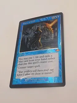 MTG - Force of Will - Dominaria Remastered #284 - Retro Foil Mythic N/M - Image 2