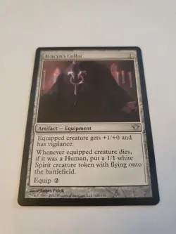 MTG Avacyn's Collar Dark Ascension 145/158 Regular Uncommon - Image 1