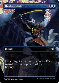Reality Shift (Borderless) 634 CMM Commander Masters NM - Image 1