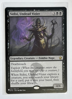 MTG – List – Sidisi, Undead Vizier – Rare 0120 - Image 1