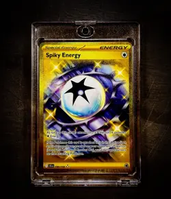 Pokemon TCG Spiky Energy 190/159 Hyper Rare Gold Secret Rare Journey Together - Image 2