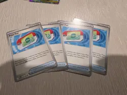 4x Poke Pad 081/088 x4 - NM Perfect Order Pokemon Playset ME03 - Image 1