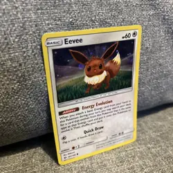 EEVEE | Pokemon TCG 2017 Sun & Moon Set Cosmos Holo Foil Promo 101/149 - Image 3
