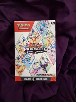 Pokemon TCG: Prismatic Evolutions - Booster Bundle Sealed New - - Image 1