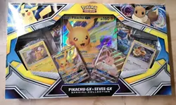 Pokemon TCG: Pikachu GX & Eevee GX Special Collection New Factory Sealed - Image 1