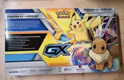 Pokemon TCG: Pikachu GX & Eevee GX Special Collection New Factory Sealed - Image 2