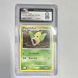 Weepinbell Pokemon TCG Legends Awakened 127/146 CGC World Record 1 of 1 2008 - Image 1