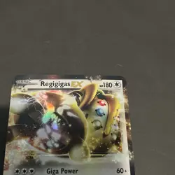 2012 Pokemon BW Next Destinies - Regigigas EX - 82/99 Ultra Rare NM - Image 5