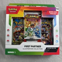 POKEMON 1st Series First Partner Illustration Collection Box 2026 SEALED NEW - Image 1