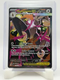 Mega Lopunny EX 128/094 Special Illustration Rare Phantasmal Flames Pokemon - Image 1