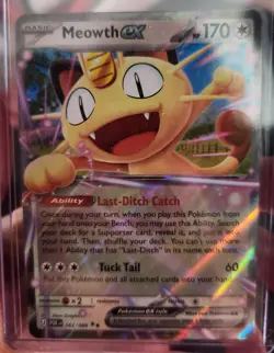 Meowth EX 062/088 Perfect Order Pokemon Tcg Pack Fresh NM - Image 1