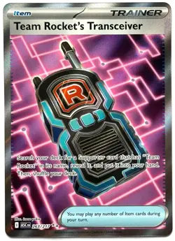 Team Rocket's Transceiver 263/217 - Pokemon TCG - Ascended Heroes Ultra Rare - Image 1