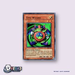 Yu-Gi-Oh! Vintage 2002 Unlimited Time Wizard Ultra Rare Metal Raiders MRD-065 NM - Image 1