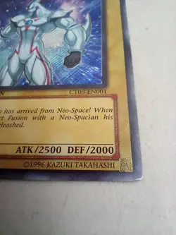 Yugioh Elemental Hero Neos CT03-EN001 Limited Edition Secret Rare - Image 3