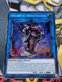 CARTE Yu Gi Oh REQUIEM DU DEMONFORGERON INFO-FR046 1ere edition - Image 1