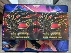 Pokemon TCG Sword & Shield Lost Origin Elite Trainer Box (2) Sealed ETB New - Image 1