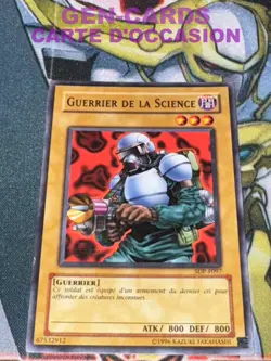 CARTE Yu Gi Oh GUERRIER DE LA SCIENCE SDP-F097 GOOD G51 - Image 1