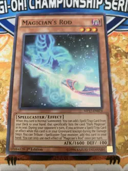 Yugioh Magician's Rod MP17-EN074 1st Edition NM - Image 1