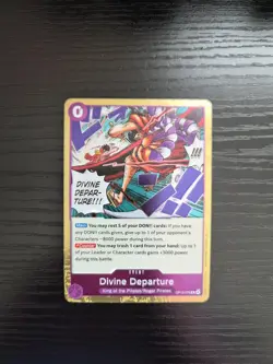 One Piece OP13: Carrying On His Will - Divine Departure - Rare Foil - OP13-076 - Image 1