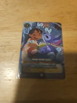 Ohana Means Family Enchanted 222/204 Disney Lorcana - Image 1